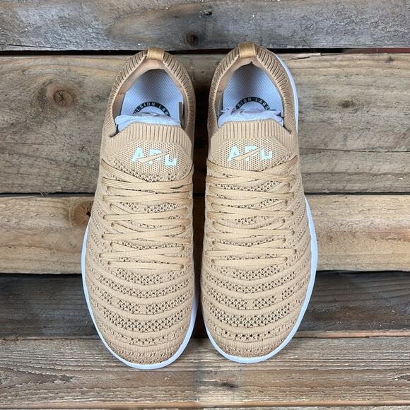 PL Men\'s Techloom Wave Sneakers - Tan/White - 7.5 - New in box main image 5
